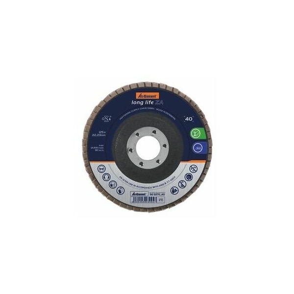 Garant Long Life ZA Flap Disc, Dia: 115 mm, Grit: 40 565269 40 - main
